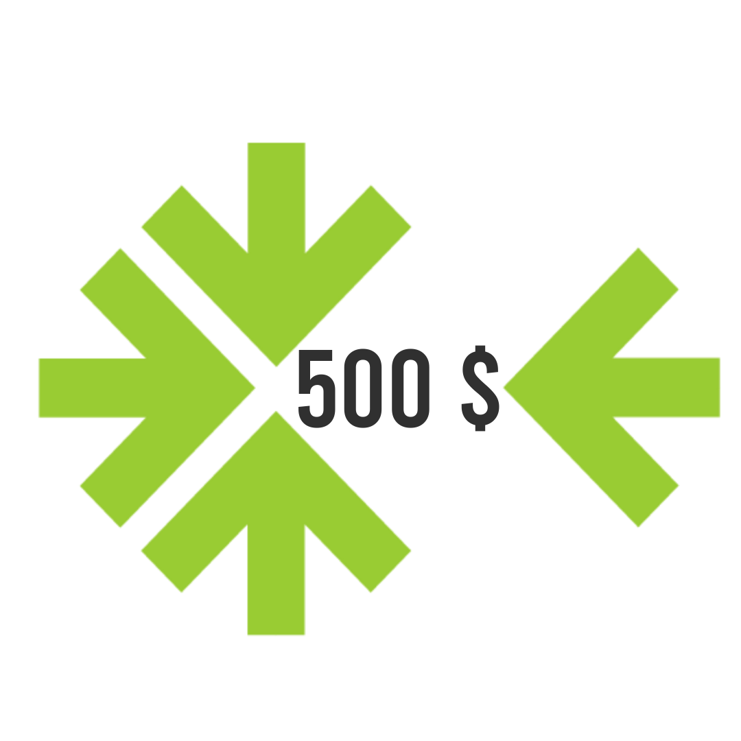 $500 Badge