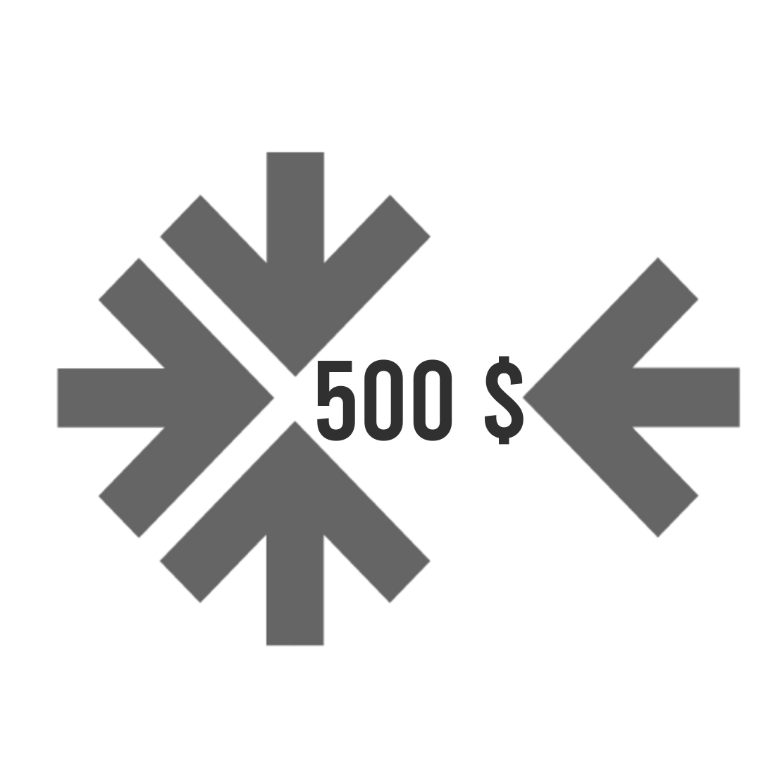 $500 Badge