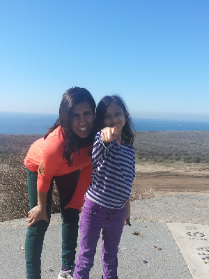 Maya and I